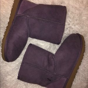 Purple ugg Boots kids size 5